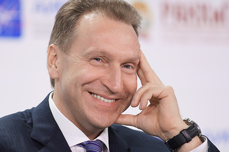 Первый заместитель председателя правительства РФ Игорь Шувалов