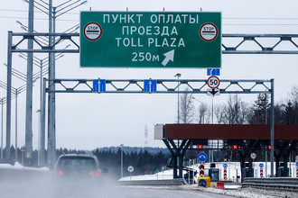 Участок платной дороги М-11 Москва - Санкт-Петербург, 2016 год