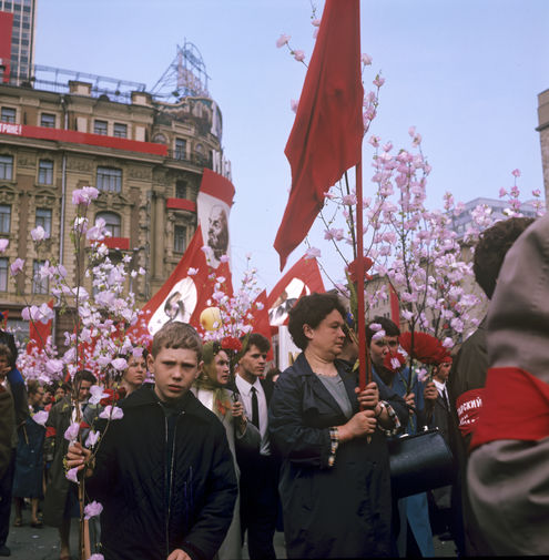 Первомайская демонстрация на&nbsp;Красной площади в&nbsp;Москве, 1969 год