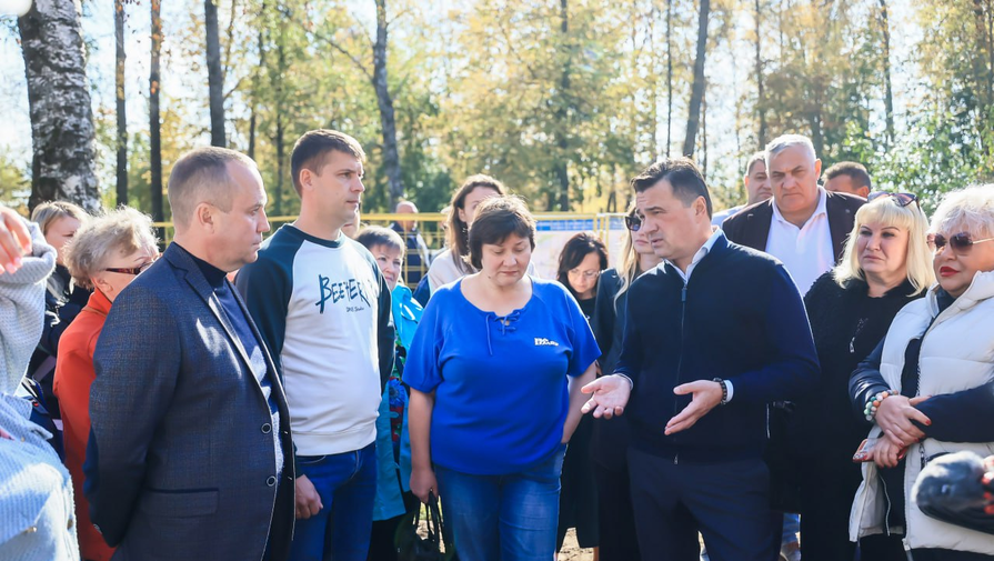 Андрей Воробьев проверил реконструкцию систем водоснабжения в Воскресенске
