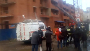 Первые кадры с обрушившейся новостройкой в Саранске, есть жертвы