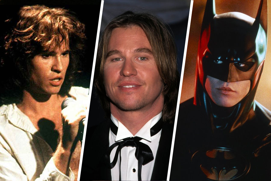 Кадры из фильмов «Дорз» (1991) и «Бэтмен навсегда» (1995)