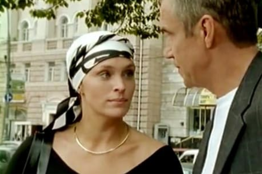Актеры Марина Могилевская и Сергей Гармаш в&nbsp;сериале &laquo;Каменская&raquo; (2002)