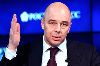 Министр финансов Российской Федерации Антон Силуанов на Санкт-Петербургском международном экономическом форуме 2017