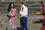Герцог и герцогиня Кембриджские начали королевский визит в Индию