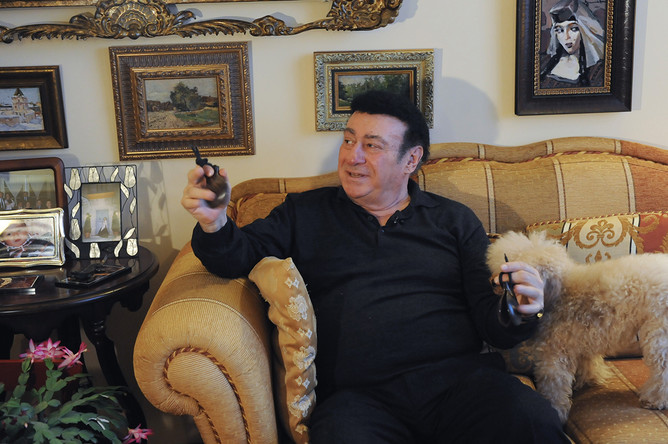 2009 год. Зураб Соткилава во время интервью журналистам