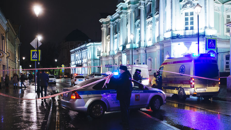 Ситуация на&nbsp;месте взрыва в&nbsp;центре Москвы
