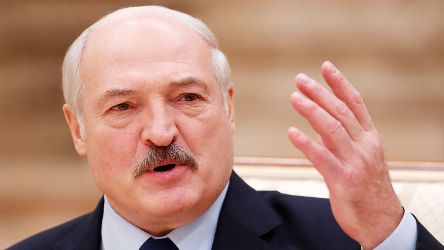 Президент Белоруссии Александр Лукашенко во время пресс-конференции в Минске, декабрь 2018 года