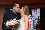 Супруги Гарик Харламов и Кристина Асмус на церемонии награждения «Прорыв года – 2013»