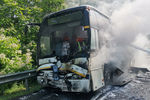 Последствия ДТП с автобусами в Туапсинском районе на Кубани, 21 июля 2021 года
