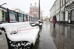 Cнегопад в Москве, 6 апреля 2025 года