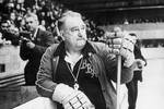 Президент детского хоккейного клуба «Золотая шайба» Анатолий Тарасов, 1979 год