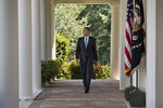 Барак Обама в Белом доме, 30 июня 2014 года