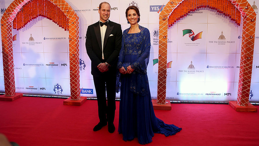 Герцог и герцогиня Кембриджские начали королевский визит в&nbsp;Индию