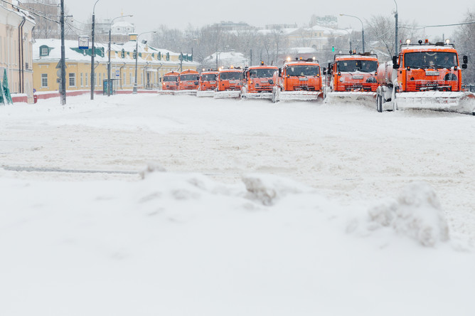 Последствия снегопада в Москве, 4 февраля 2018 года