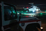 Вертолет санитарной авиации авиакомпании Аэросервис, доставивший в Читу пострадавших в катастрофе, 1 декабря 2019 года