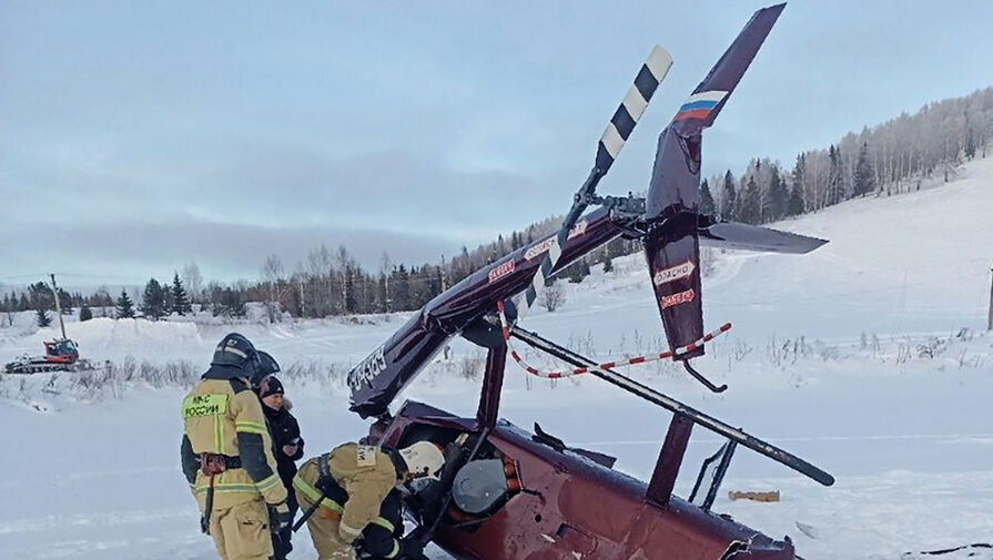 Полет упавшего вертолета в Пермском крае мог быть несанкционированным