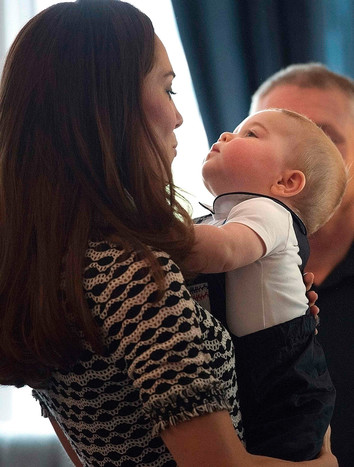 Герцогиня Кэтрин и принц Джордж на&nbsp;детском благотворительном мероприятии в&nbsp;Веллингтоне