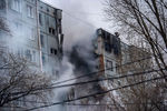 На месте взрыва в многоквартирном жилом доме по улице Космонавтов в Волгограде