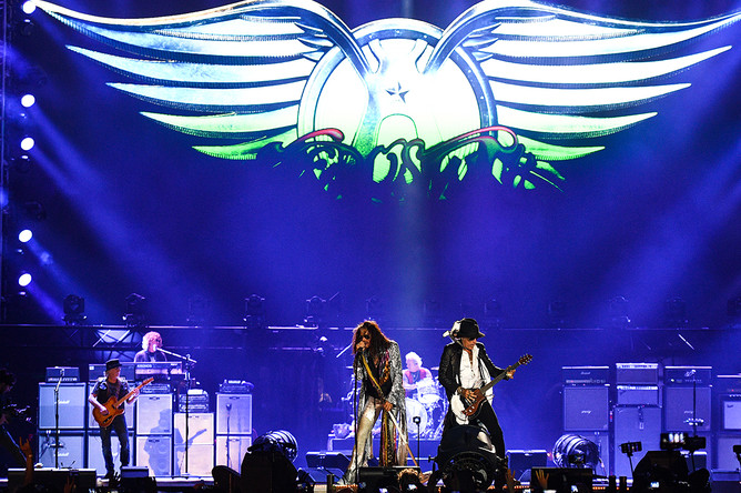 Прощальный концерт группы Aerosmith в Москве