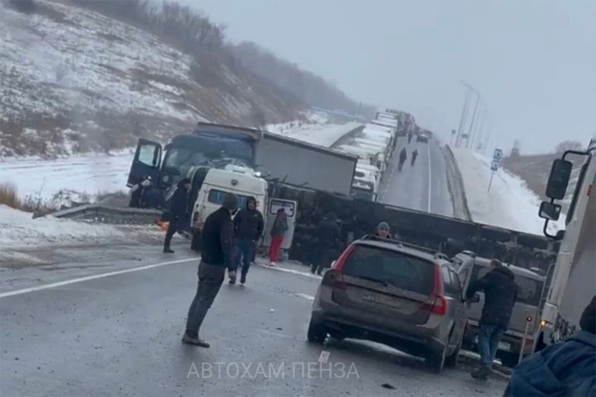 Грузовик со взрывчаткой попал в ДТП под Пензой - Газета.Ru | Новости