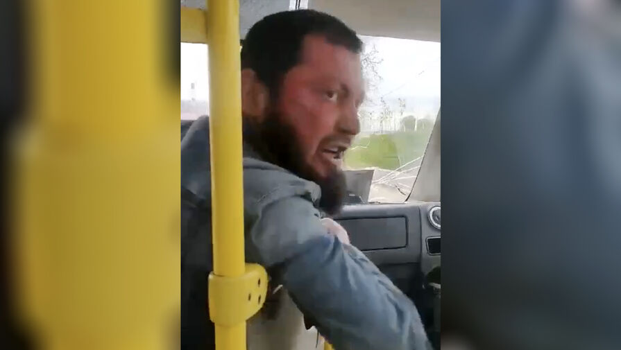 На видео попало, как водитель-мигрант ругается на беременную женщину