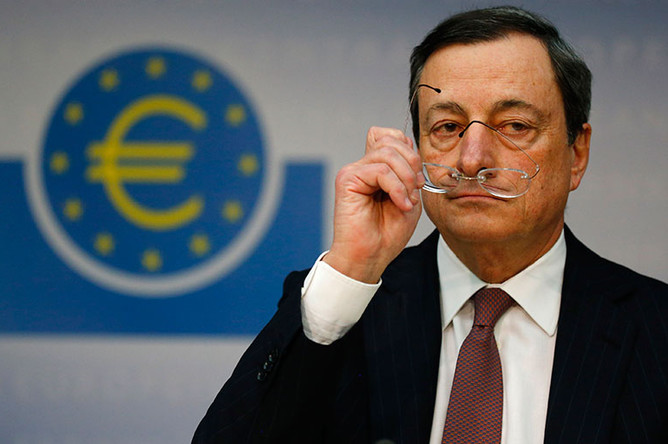 Марио Драги заявил, что в экономике еврозоны появились признаки стабилизации