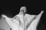Агнета Фальтског во время концерта группы ABBA в Токио, 1980 год