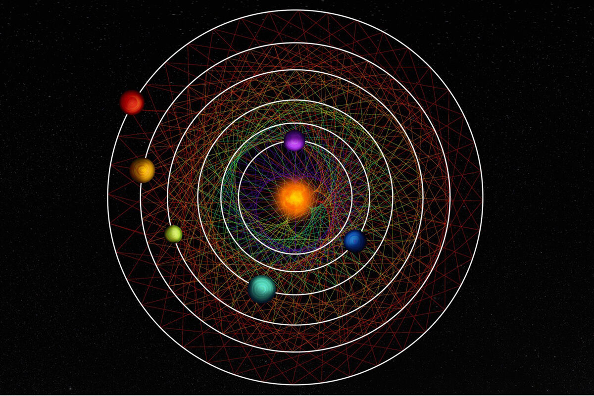 Астрономы нашли шесть планет с редчайшим типом вращения вокруг звезды -  Газета.Ru | Новости