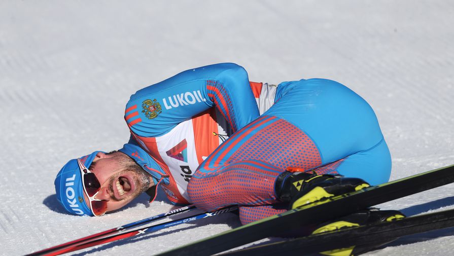 Лидер сборной России по лыжным гонкам Сергей Устюгов