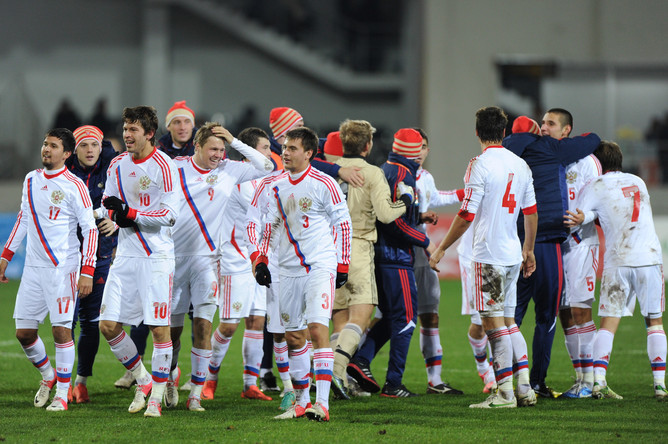 Молодежная сборная России попала в «группу смерти» на Евро-2013