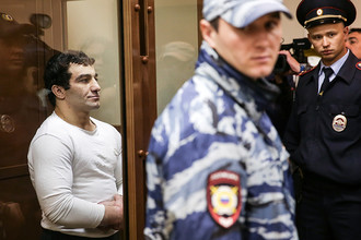 Орхан Зейналов во время заседания Мосгорсуда