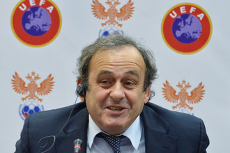 Президент УЕФА Мишель Платини