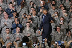 Барак Обама на военной базе США в Сеуле, Южная Корея, 26 апреля 2014 года