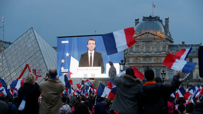Ле Пен поздравила Макрона с победой на выборах