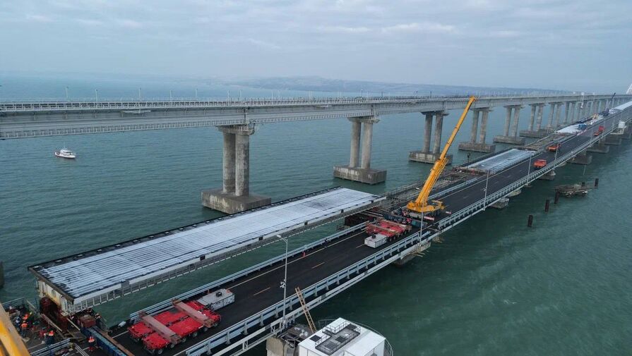 В Минтрансе назвали сроки восстановления ж/д путей Крымского моста