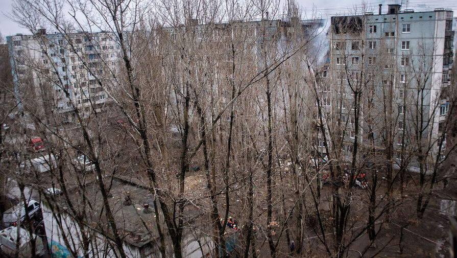 На&nbsp;месте взрыва в&nbsp;многоквартирном жилом доме по&nbsp;улице Космонавтов в&nbsp;Волгограде