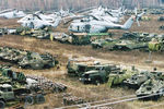 Военная техника, принимавшая участие в ликвидации последствий чернобыльской аварии