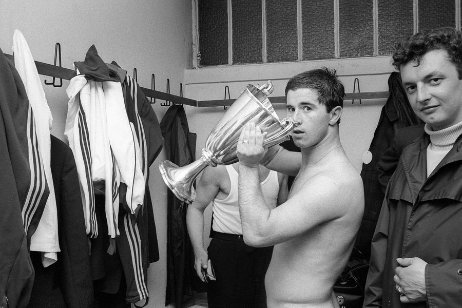Герд Мюллер после победы в&nbsp;финале Кубка Европы 1966/1967