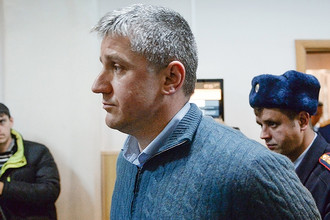 Бывший председатель правления компании «РусГидро» Евгений Дод в здании Басманного суда