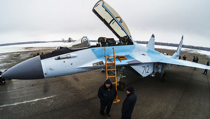 МиГ-35 на презентации на территории Производственного комплекса № 1 АО «РСК “МиГ” в Луховицах...