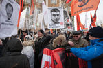 Во время шествия оппозиции в поддержку «узников Болотной площади»