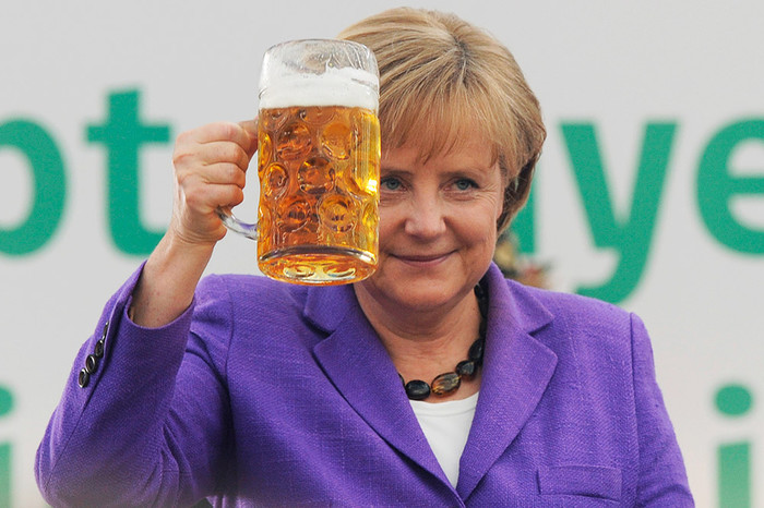 Ангела Меркель в&nbsp;Мюнхене, 2009&nbsp;год