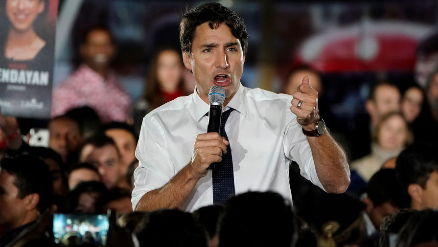 Премьер-министр Канад Джастин Трюдо, 18 октября 2019 года
