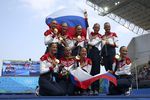 Россия завоевала золото Олимпиады — 2016 в Рио-де-Жанейро в командных соревнованиях по синхронному плаванию, уверенно опередив всех своих конкуренток. Серебро досталось китаянкам, а бронза — японкам.