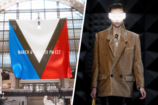 Тизер и показ коллекции Louis Vuitton осень-зима 2023/2024