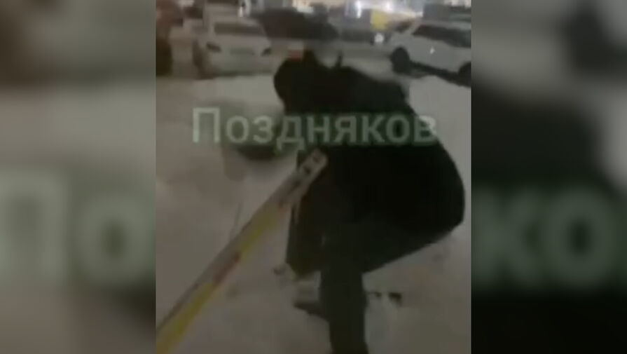 Петербуржца, который сломал шлагбаум и агрессивно вел себя с семьей с ребенком, арестовали