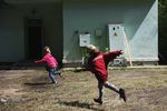 Дети беженцев в Электрогорске
