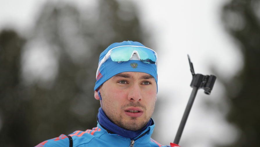 Биатлонист сборной России Антон Шипулин