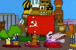 Танки на Красной площади, замаскированные под технику парада мира, 19-й эпизод 9-го сезона, 1998 год